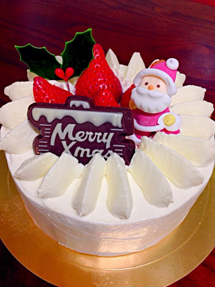 Snapdishの料理写真:Xmasケーキ完成♡|みっつさん