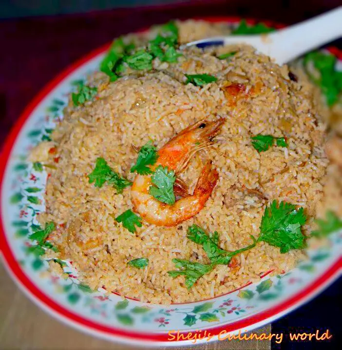 prawn biriyani|shejinoufalさん