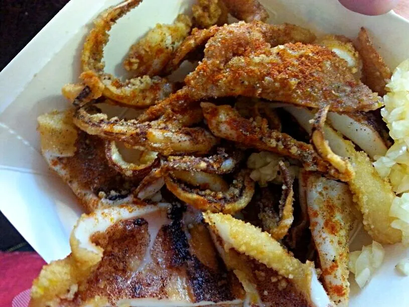 Taiwanese deep-fried squid|hurul | 후룰さん