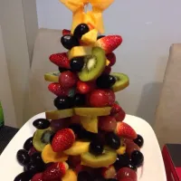 Snapdishの料理写真:Fruits Christmas tree|cocoさん