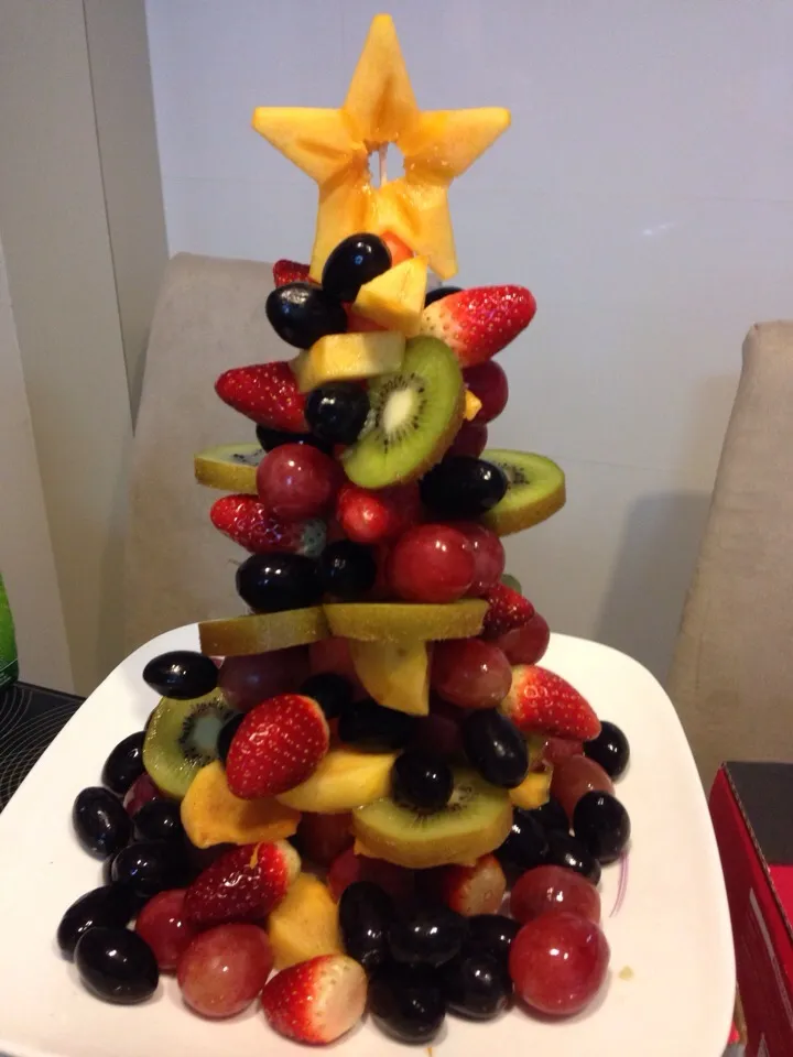 Fruits Christmas tree|cocoさん