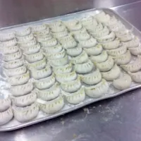 Snapdishの料理写真:Gyoza! A Chinese/Japanese steamed dumplings|The Lofi Cookingさん