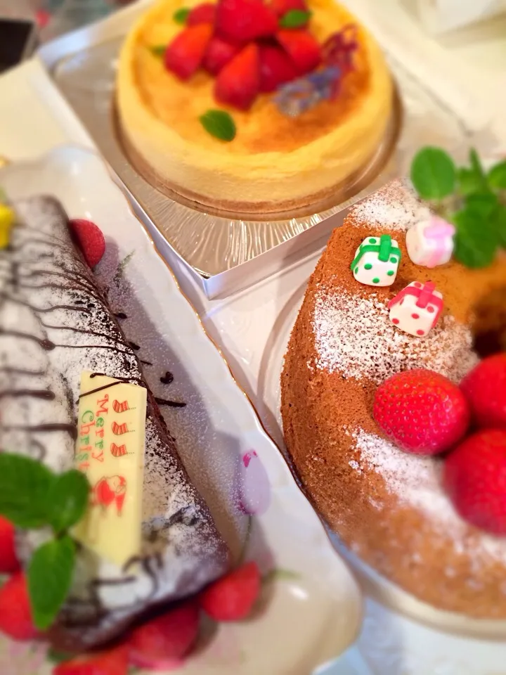 Snapdishの料理写真:クリスマスケーキ|えりこりんさん