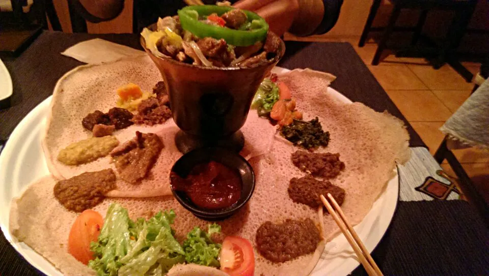 Ethiopian Beef Dish, tastes super!!|Odnoさん