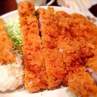 Snapdishの料理写真:チキンカツ定食|Junichi  Ishibashiさん