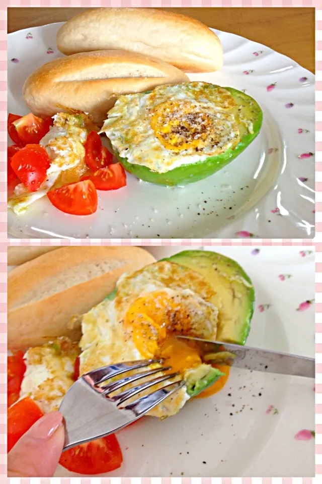 namastelotus michakoさんの料理 Fried egg in avocado…だけど何か違う？|さちこ(さがねっち)さん