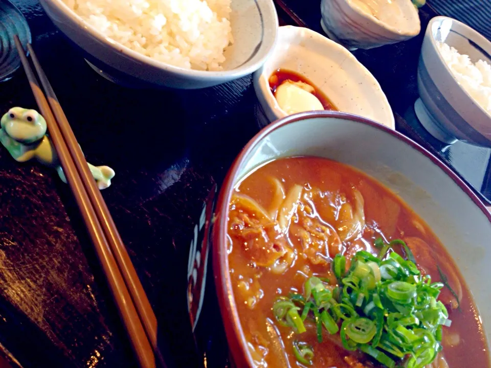 はちまんカレーうどん定食|Iori Nishioさん