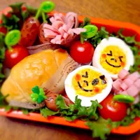 クロワッサンお弁当♪|Akicoさん