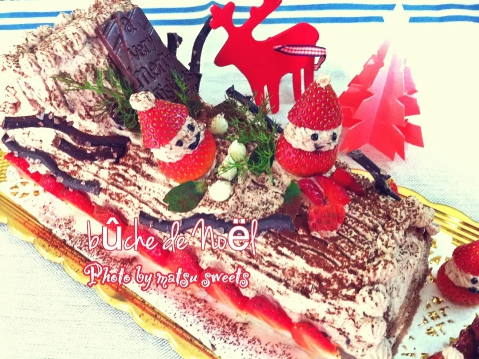 bûche de Noël|Matsu sweetsさん