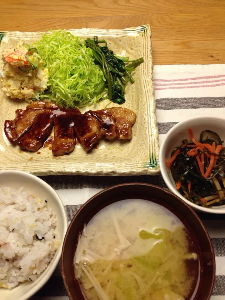 トンテキ定食|れいこさん