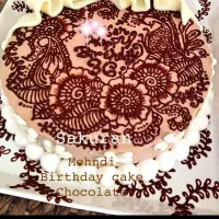 ＊Mehndi Birthday Cake＊