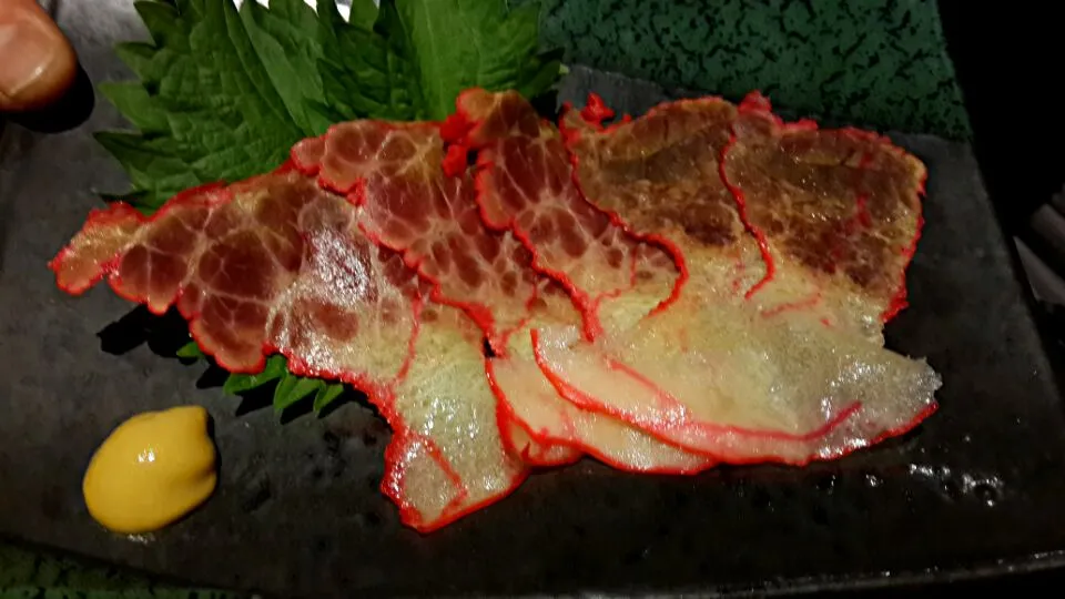 kujira ( whale) bacon|globetrotterさん