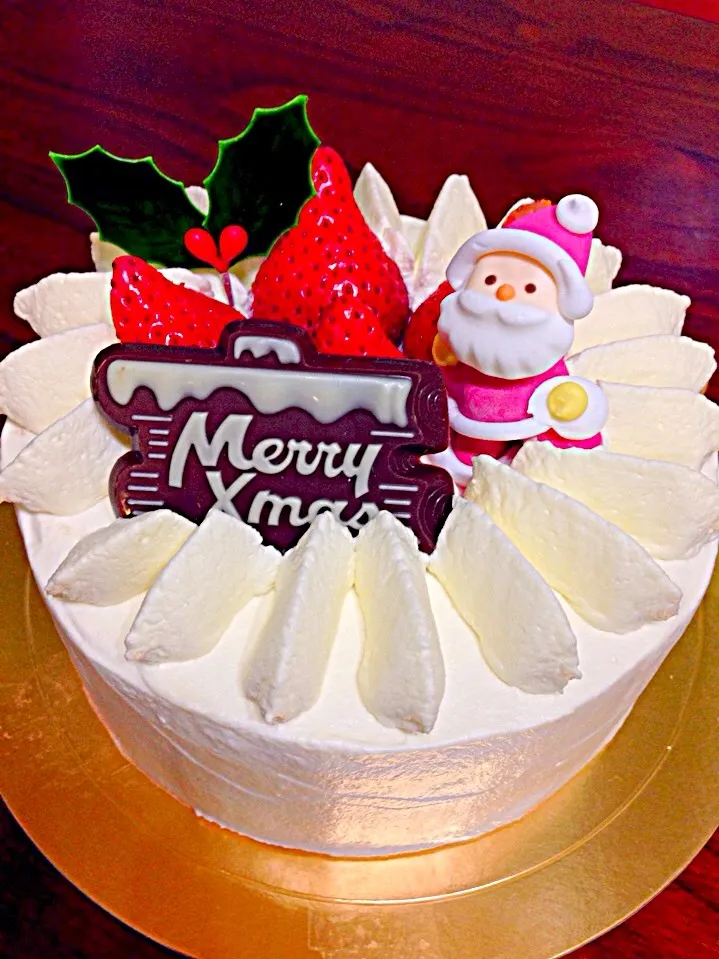 Xmasケーキ完成♡|みっつさん