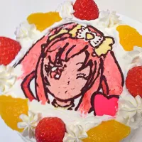 キュアエースのケーキ|とーこさん