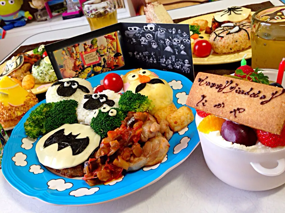 Snapdishの料理写真:birthday party!( ͒ ु•·̫• ू ͒)♡w|yamami03さん