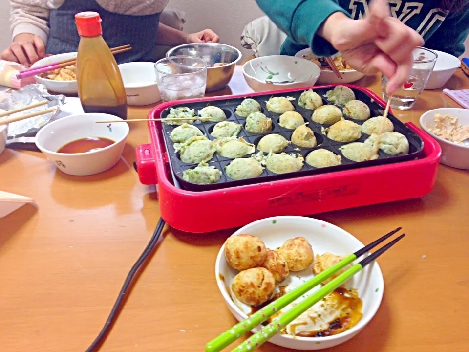 たこ焼きパーティ|まっしゅさん