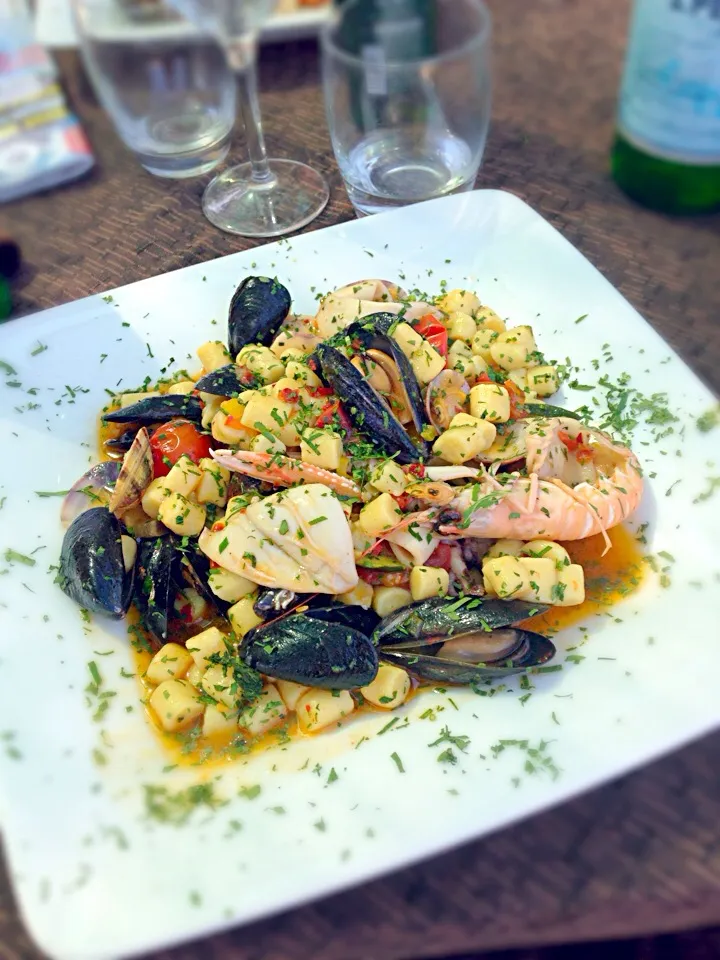 Gnocchetti ai Frutti di Mare|rubiniaさん