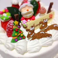 Snapdishの料理写真:クリスマスケーキ|かよさん