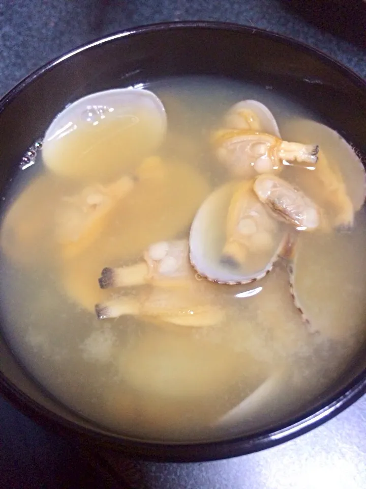 Asari soup in miso...|Arthea Joy Goさん