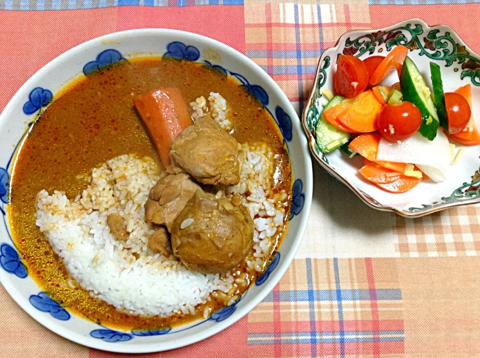 晩御飯はスープカレー|リュカさん