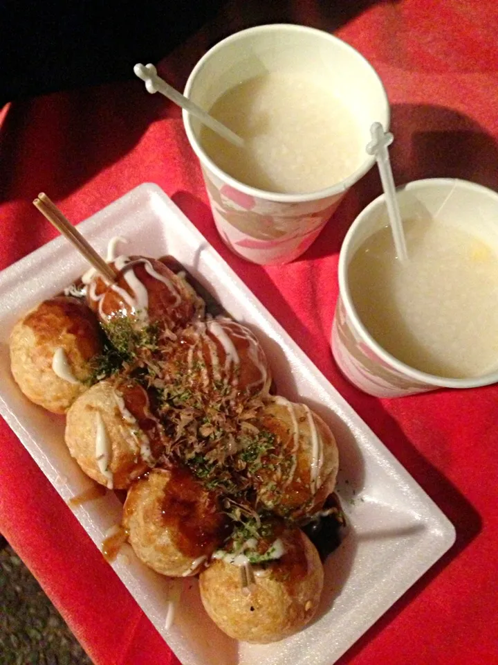 Takoyaki and Amazake!|mさん