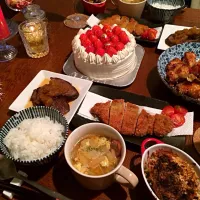 Snapdishの料理写真:クリスマスディナー