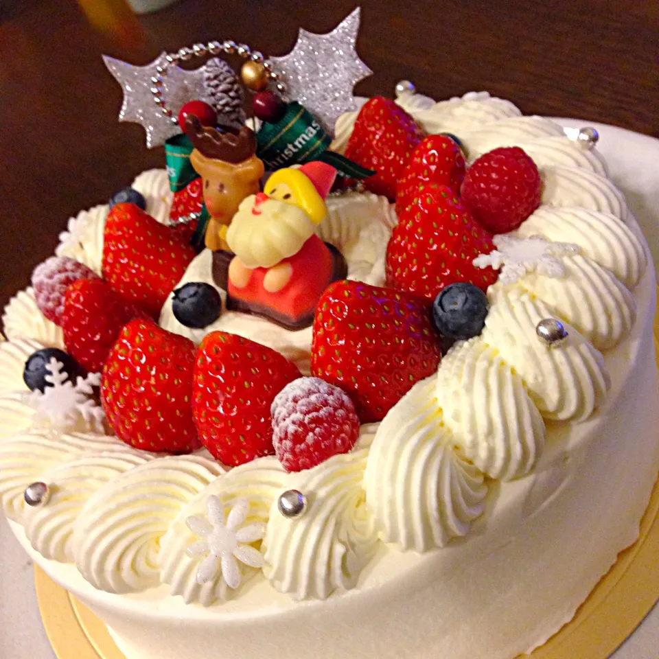 アトリエうかいのクリスマスケーキ( •◡• )❤|長谷川裕子さん