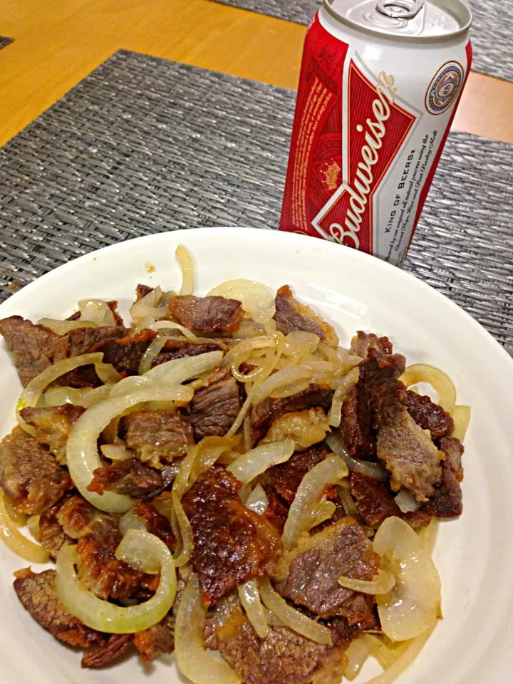 Snapdishの料理写真:Carne seca Acebolada!!!!|lucia inoueさん