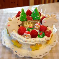 クリスマスケーキ|かなたんママさん