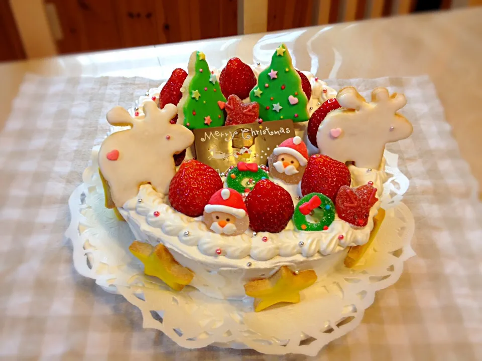 クリスマスケーキ|かなたんママさん