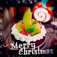 Snapdishの料理写真:クリスマスケーキ|なぎこさん