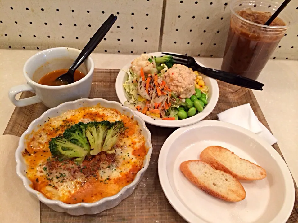 Snapdishの料理写真:ラザニアランチ|ishizaki uniさん