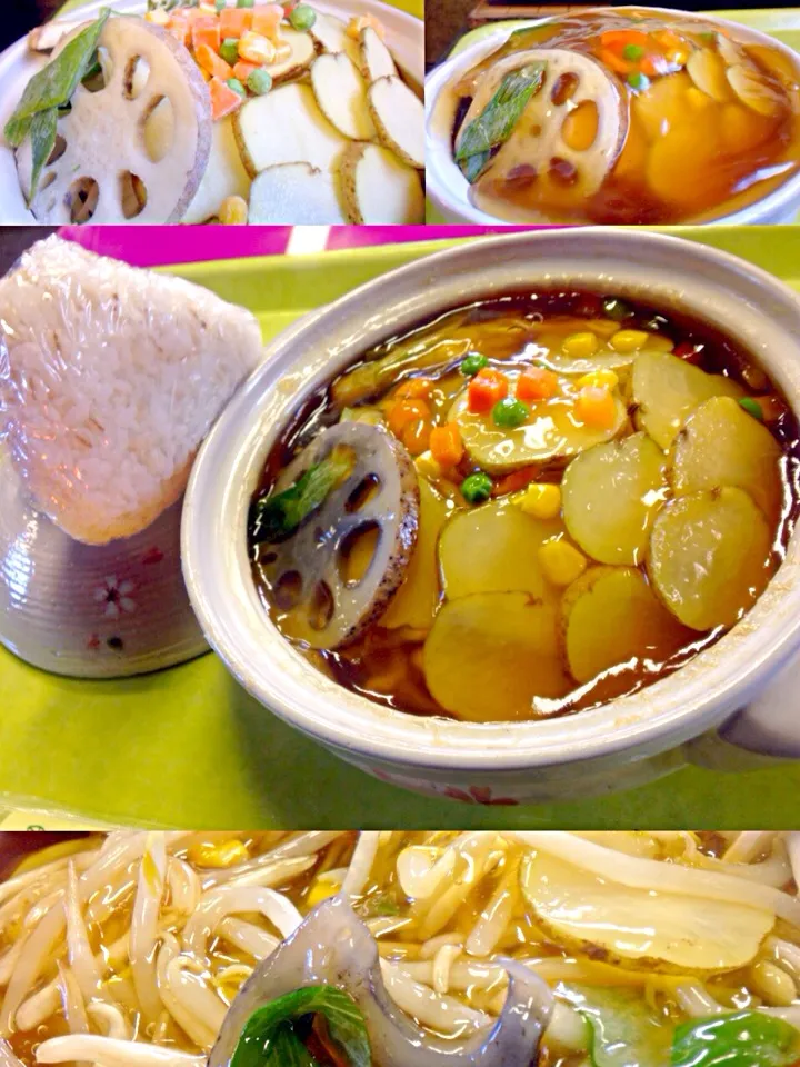 じゃが芋ともやしの旨煮鍋🍲|マニラ男さん