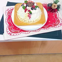 Xmasベリーのドームケーキ|kikiさん