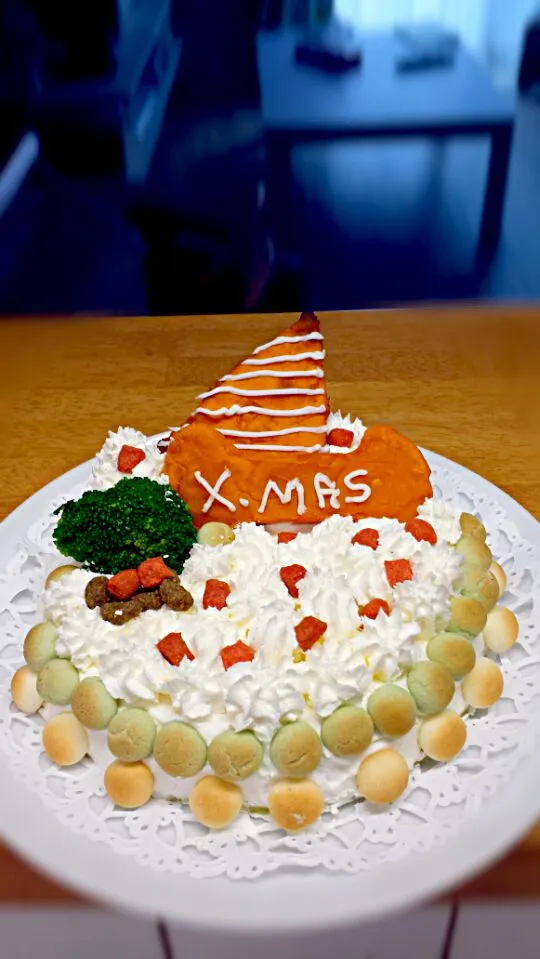 ペット用手作りクリスマスケーキ|s.kさん