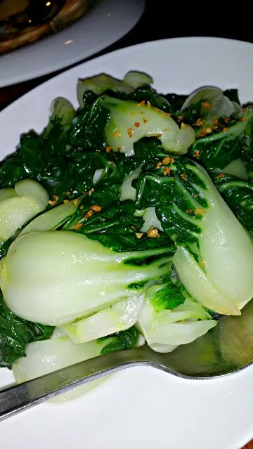 Roasted Garlic Bits with Greens 奶白蒜蓉|Yvonne Limさん