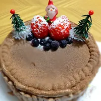 Snapdishの料理写真:クリスマスケーキ|恵美さん