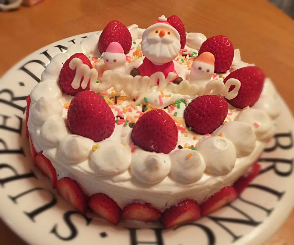 Snapdishの料理写真:ｸﾘｽﾏｽｹｰｷ|ちいぼうさん