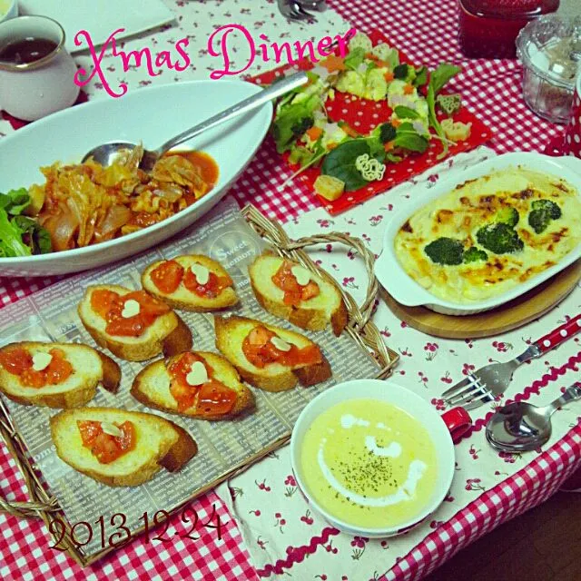 2013.12.24  X'mas Dinner♡|mika.さん