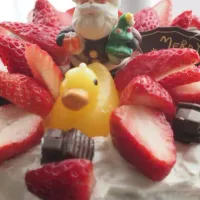 Snapdishの料理写真:クリスマスケーキ|紅玉パイさん