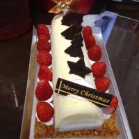 Snapdishの料理写真:クリスマスケーキ|ひろこさん