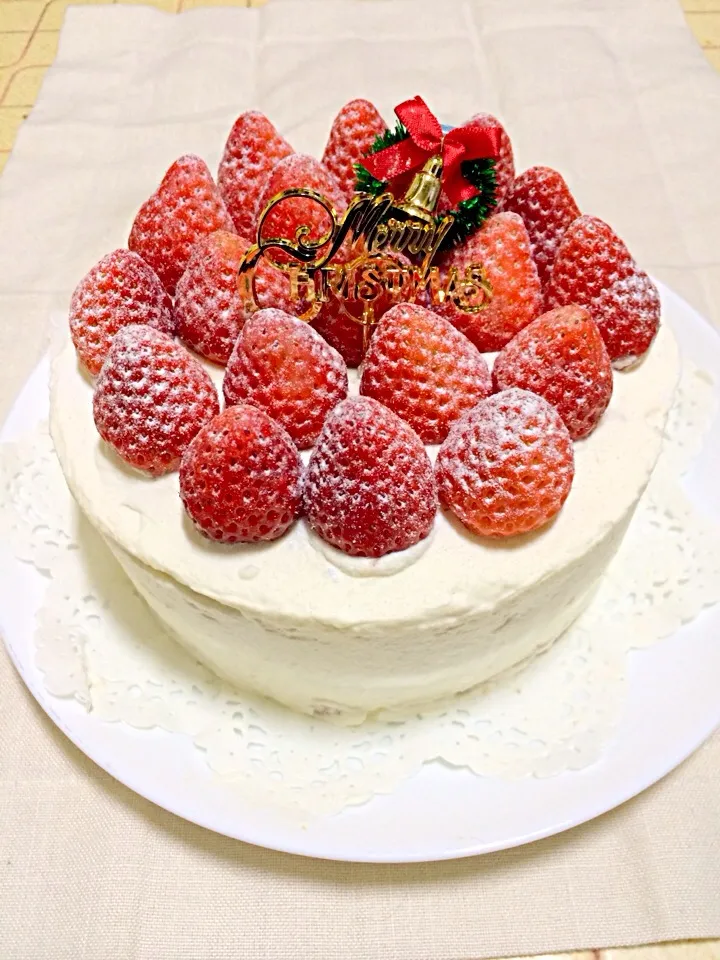 手作りXmasケーキ♡2号|qoo_nanaさん