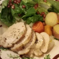 Snapdishの料理写真:Baked Turkey breast marinated in Zatar & Yogurt