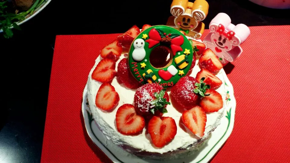 メリークリスマス！いちごまるごとサンドChristmasケーキ！|AKIKOさん