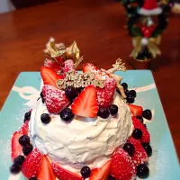 Snapdishの料理写真:クリスマスケーキ|chiekoさん