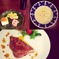 Snapdishの料理写真:クリスマスディナー|yukoさん