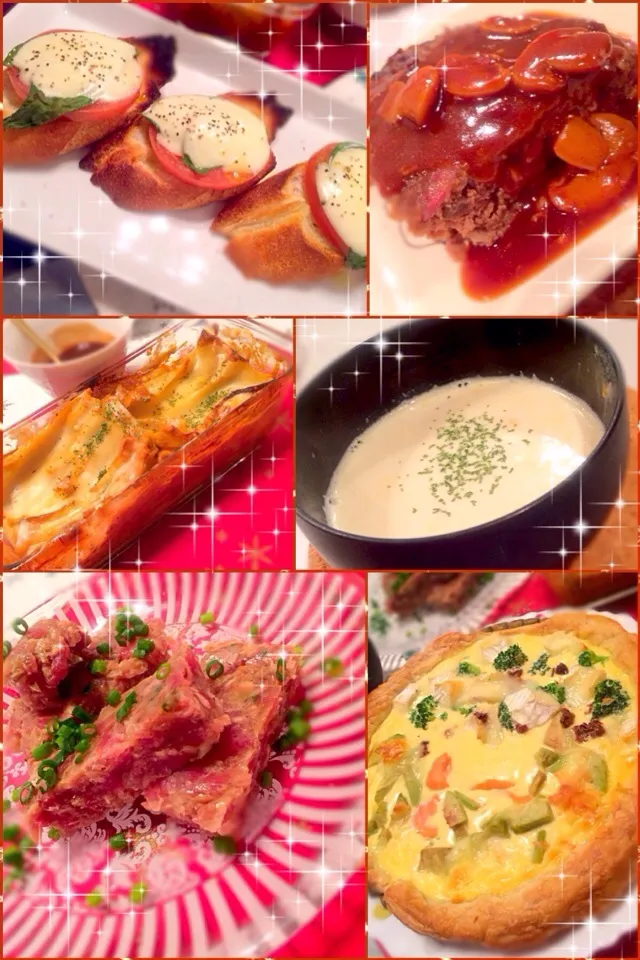 Snapdishの料理写真:Christmas Dinner|HIROMIさん