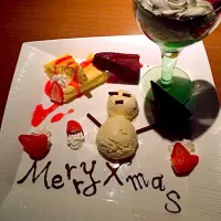 Snapdishの料理写真:X'masプレート☆|たふまよさん