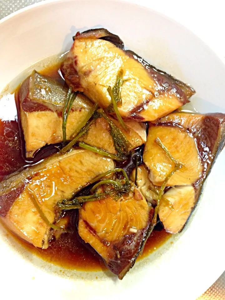 Pescado con salsa japonesa|luz nellyさん