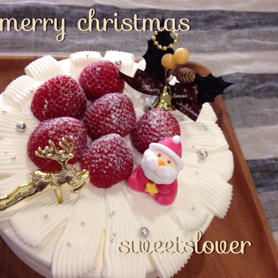 Snapdishの料理写真:Christmas cake🎄 2013|くぅさんさん